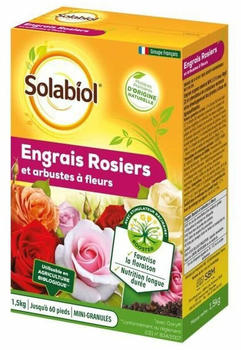 Solabiol SOROSY15 Rosendünger und blühender Strauch 1,5 kg