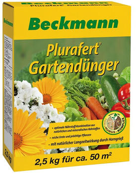 Beckmann BIG Gartendünger Plurafert 7+4+10 2,5 kg