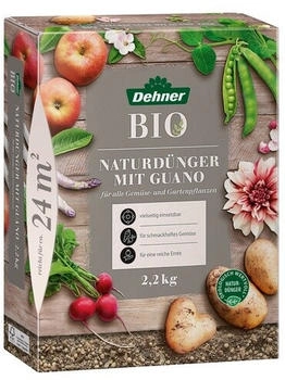 Dehner Bio Naturdünger mit Guano 2,2 kg