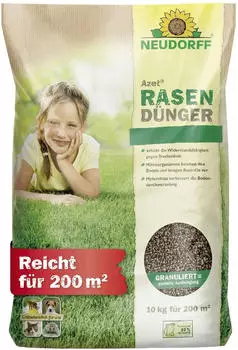 Neudorff Azet RasenD&uuml;nger 10 kg f&uuml;r 201 m&sup2;