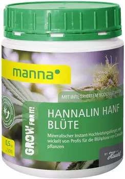 Manna Hanfdünger Hannalin Blüte 0,5 kg