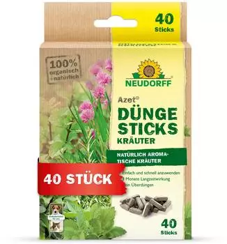 Neudorff Azet D&uuml;ngeSticks f&uuml;r Kr&auml;uter 40 St&uuml;ck