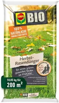 COMPO Bio Herbst-Rasend&uuml;nger 10,05 kg 200 m&sup2;