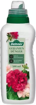 Dehner Geranien-D&uuml;nger fl&uuml;ssig 500 ml