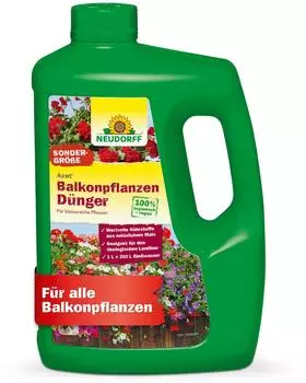 Neudorff Azet BalkonpflanzenD&uuml;nger Fl&uuml;ssigd&uuml;nger 2L (01434)
