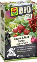 COMPO 26835, COMPO BIO Beeren Langzeit-D&uuml;nger mit Schafwolle 750 g, Grundpreis:
