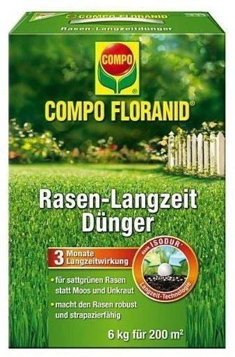 COMPO Floranid Rasen-Langzeitdünger 6 kg