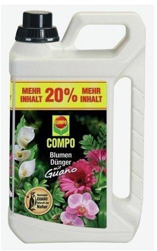 COMPO GmbH COMPO Blumendünger mit Guano 3 Liter