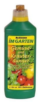Beckmann - Im Garten Gemüse und Kräuterdünger 1 L