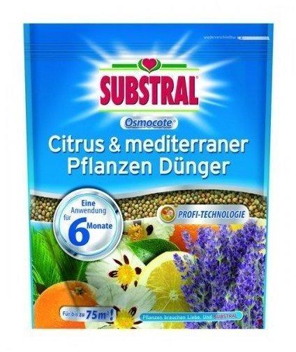 Substral Osmocote Citrus und Mediterrane Pflanzen Dünger 1,5 kg