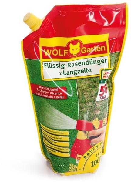 Wolf-Garten Flüssig Langzeit-Rasendünger LL 100 R (Nachfüllpack)