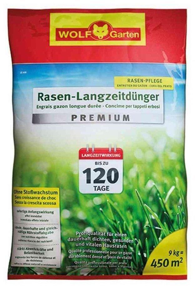 WolfGarten RasenLangzeitdünger Premium LE 450m² Test
