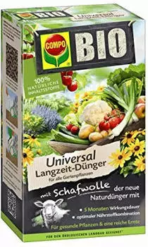 COMPO Bio Universal Langzeit-D&uuml;nger mit Schafwolle 2 kg