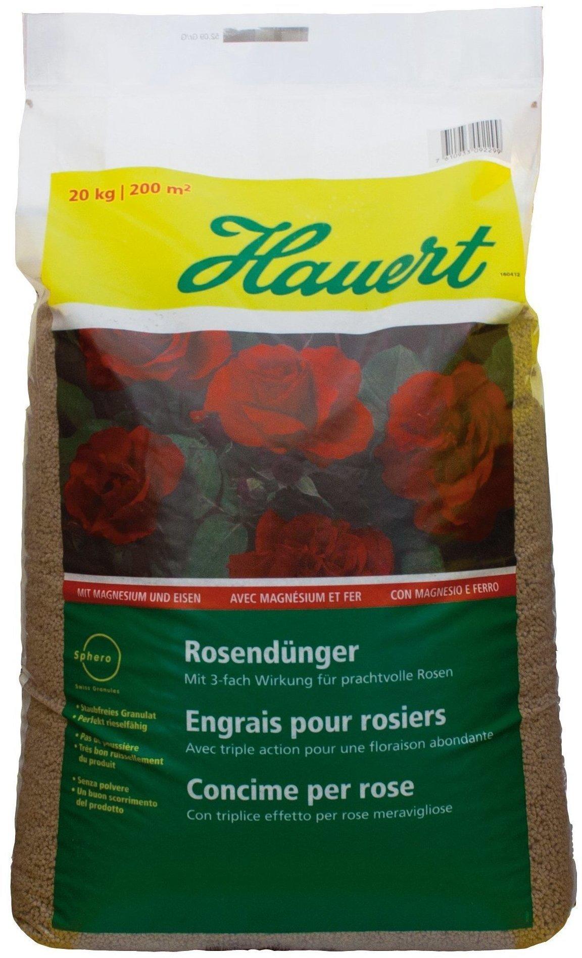 Hauert Rosendünger 20 kg Test TOP Angebote ab 63,95 € (Oktober 2023)