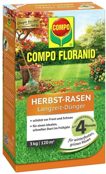COMPO Floranid Herbstrasendünger mit Langzeitwirkung 3 kg