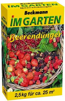 Beckmann - Im Garten Beerendünger 2,5 kg mit Hornspänen,