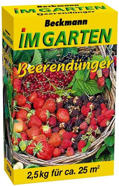 Beckmann - Im Garten Beerendünger 2,5 kg mit Hornspänen,