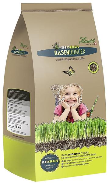 Hauert Biorga Bio Rasendünger 5 kg