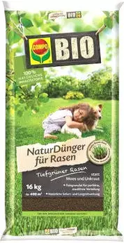 Compo Bio NaturDünger für Rasen 16 kg
