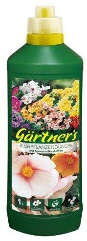 Gärtner's Blühpflanzendünger mit Spurennährstoffen 1 Liter