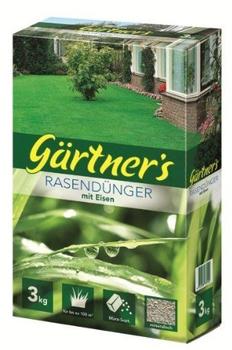 Gärtner's (Düngemittel) Gärtner's Rasendünger mit Eisen 3 kg