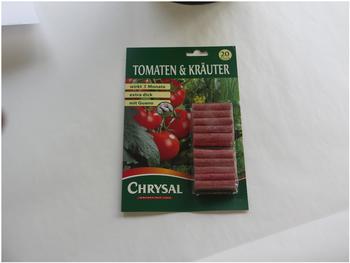 Chrysal Tomaten und Kräuter Düngestäbchen 20 Stück
