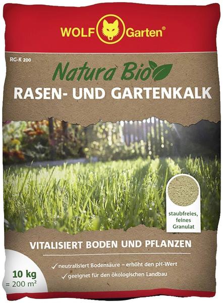 Wolf-Garten Natura Bio Rasen - und Gartenkalk 200 m²