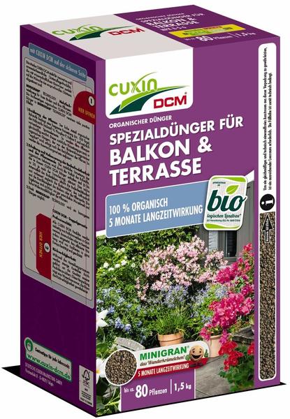 CUXIN DCM Spezialdünger für Balkon & Terrasse 1,5kg (51501)