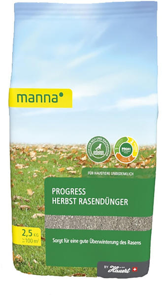 Manna Progress Herbstdünger 2,5 kg für 100 m²