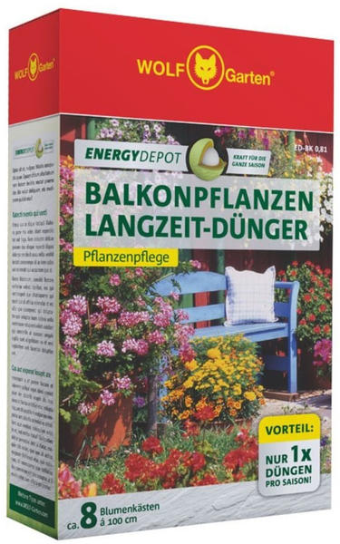 Wolf-Garten Balkonpflanzen-Langzeitdünger ED-BK 0,81Kg