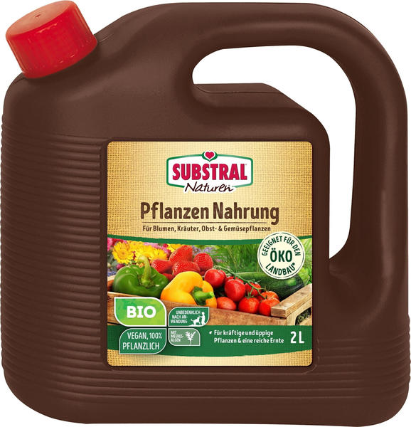 Naturen Bio-Pflanzen-Nahrung 2 Liter