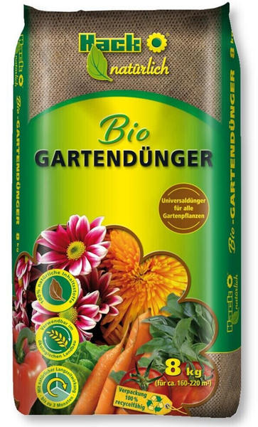 Hack Bio Gartendünger 8 kg (6625188301)