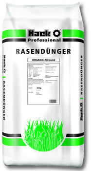 Hack PROFI Rasendünger Organic Allround 25kg (14-4-10)