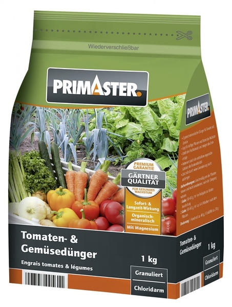 PRIMASTER Gartendünger Tomate und Gemüse 1kg