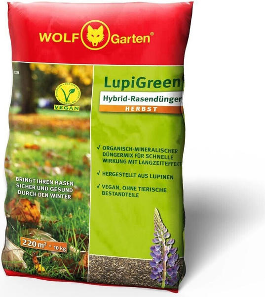 Wolf-Garten LupiGreen Hybrid Herbst-Rasendünger 10 kg