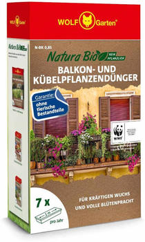 Wolf-Garten Natura Bio Balkon-& Kübelpflanzendünger N-BK 0,25