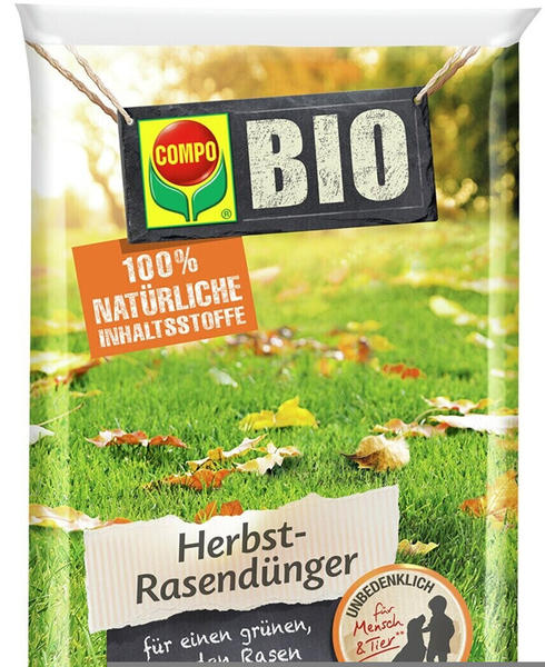 COMPO Bio Herbst-Rasendünger Bio 10,05kg 200m²