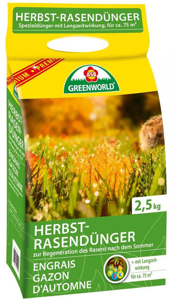 ASB Greenworld Herbst-Rasendünger 2,5kg