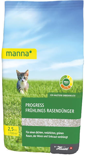 Manna Progress Frühlings Rasendünger 2,5kg