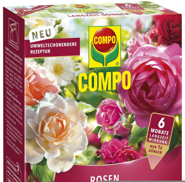 COMPO Rosen Langzeit-Dünger 2kg Schachtel