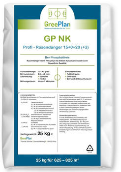 GreenPlan GP NK Rasendünger 25kg