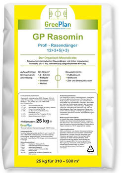GreenPlan GP Rasomin Rasendünger 25kg
