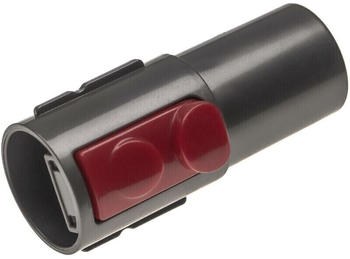 vhbw Staubsauger Adapter Markengeräte-Anschluss auf 32mm Zubehör Anschluss kompatibel mit Dyson V15 Detect Absolute - schwarz / rot, Kunststoff