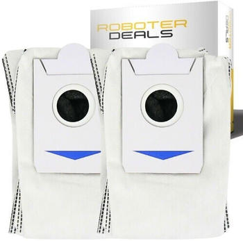Roboter-Deals Staubbeutel, Ersatz-Beutel (2 Stück) für Ecovacs Deebot X2 OMNI mit Absaugstation
