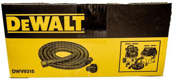 DeWalt Absaugschlauch DWV9315-XJ, Absaugung, Flexschlauch, Sp&auml;neschlauch - 4m - &Oslash;35 mm f&uuml;r DWV902
