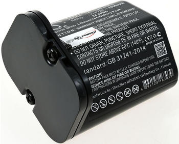 Powery Akku für Wischroboter iRobot Braava Jet M6