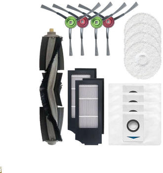 INF Zubehör für Ecovacs Deebot X1 Omni/Turbo Roboterstaubsauger 15-teilig