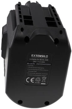 EXTENSILO Akku Ersatz für Kinzo 25C995EP für (3300 mAh, NiMH, 24 V)