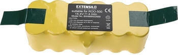 EXTENSILO Akku kompatibel mit iRobot Roomba 790, 800, 776p, 870, 785, 872, 871, 780, 776, 782, 866, 782E, 775 Pet (4000 mAh, 14,4 V, NiMH)