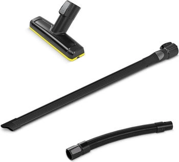 Kärcher Original Zubehör-Set für die Autoreinigung für Akku-Staubsauger VC 4 bis 7, Schwarz